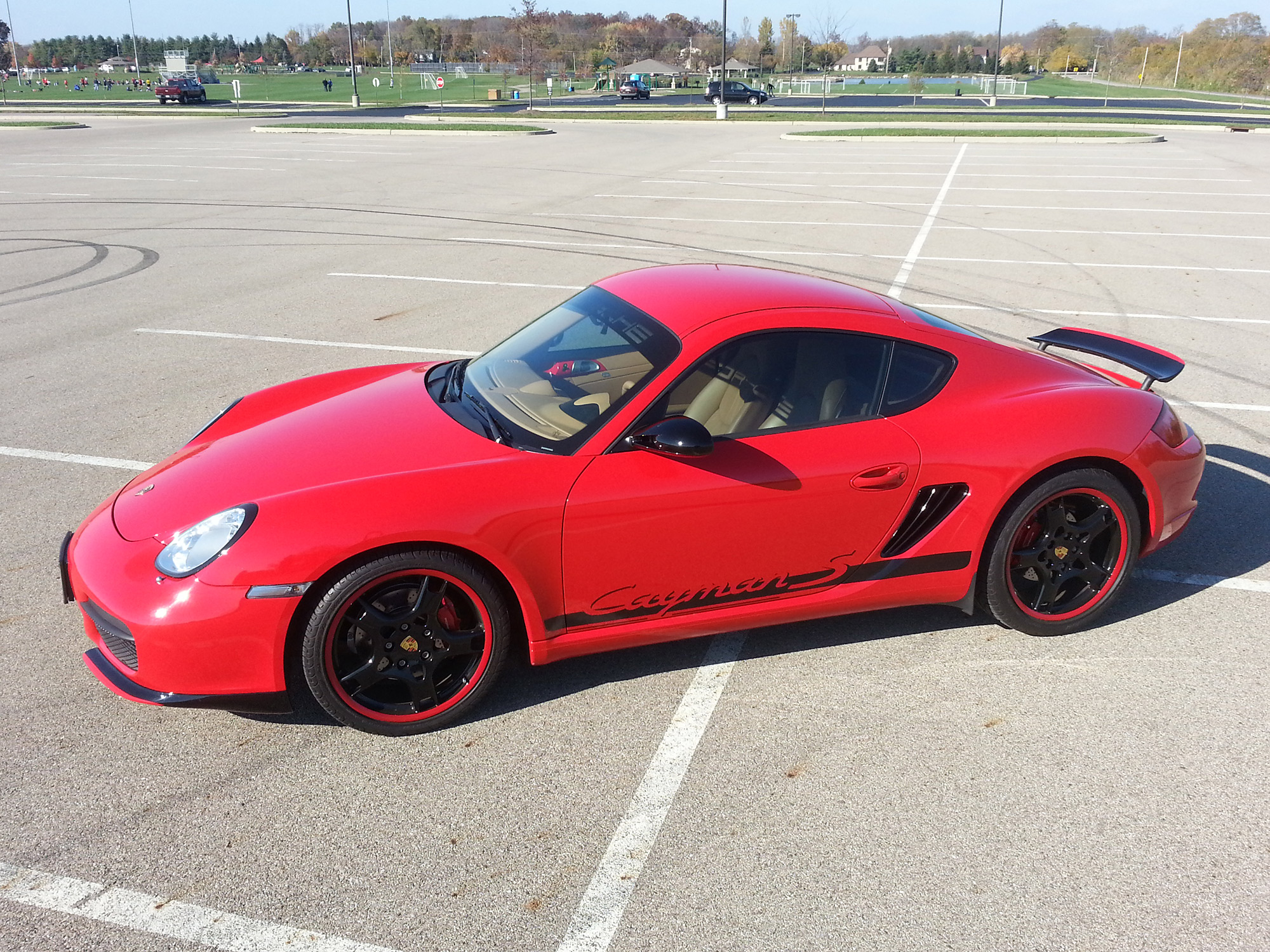 2006 Porsche Cayman S in Guards Red